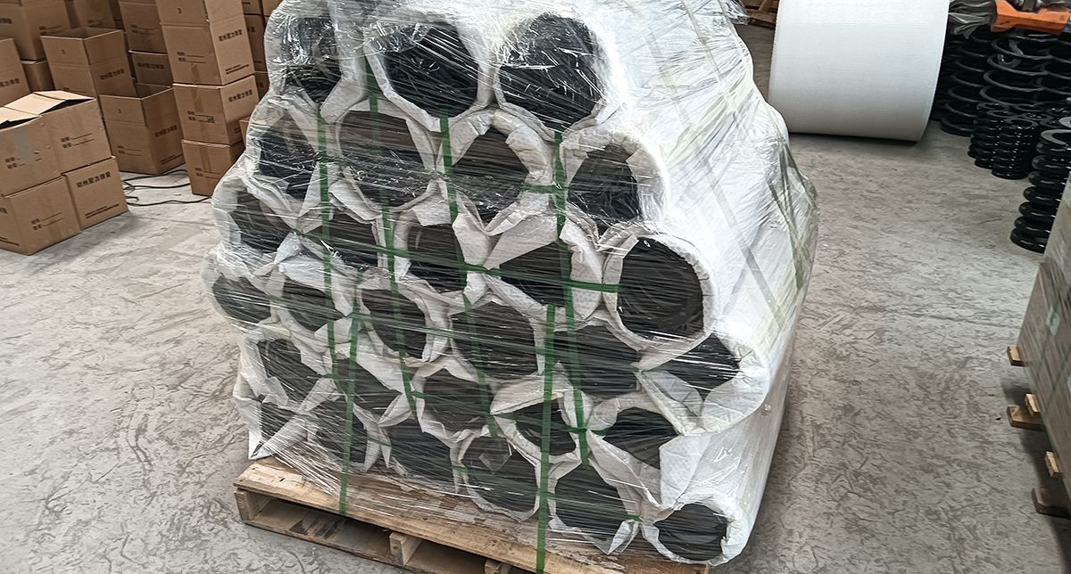 Inconel springs waiting to be shipped